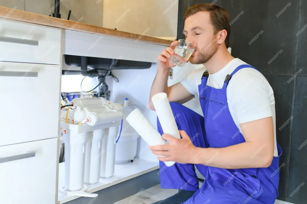 Water Filter installation