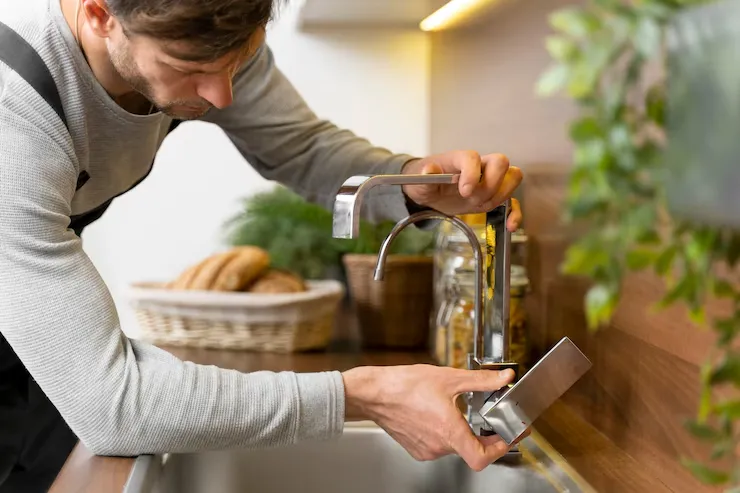Water Filter installation