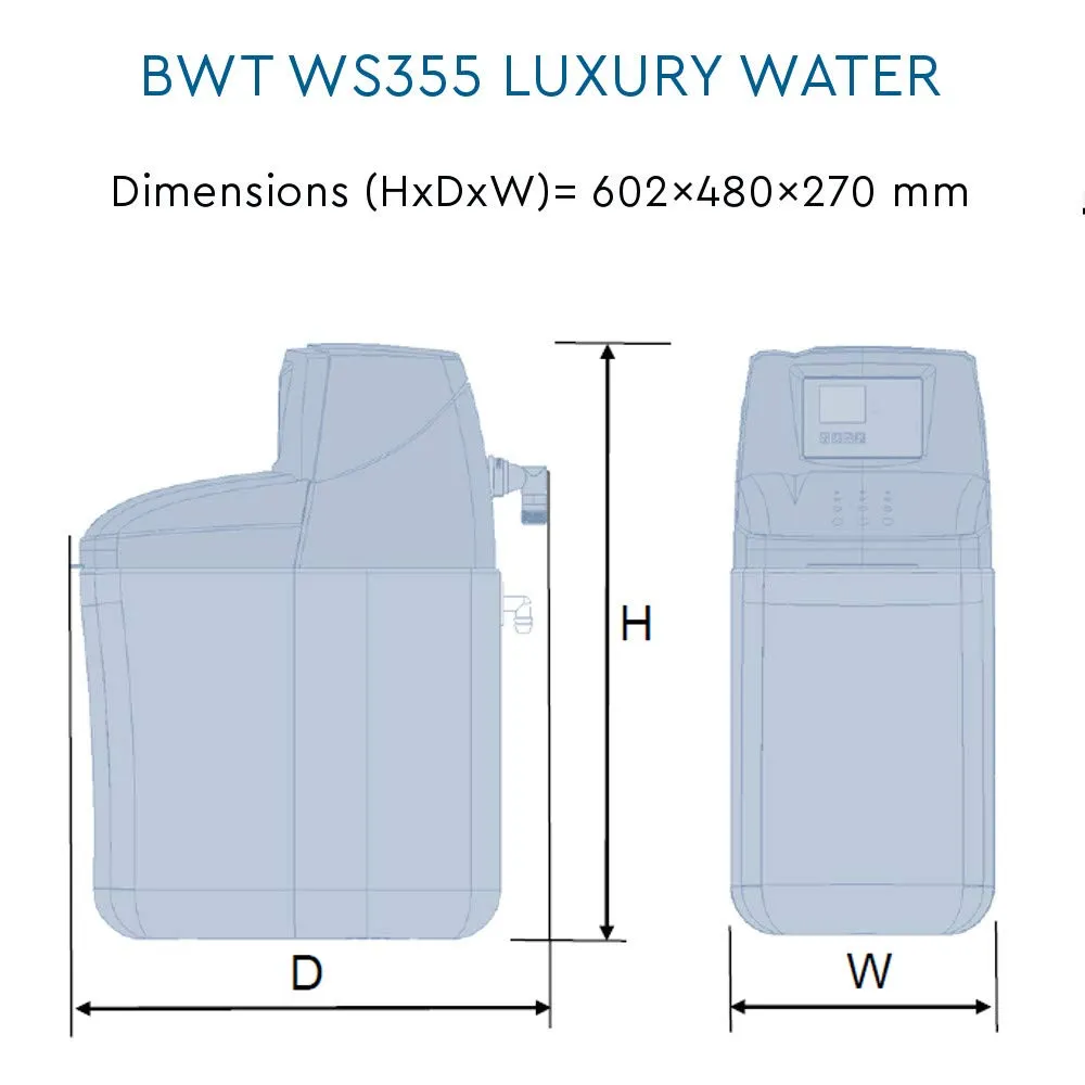 BWT WS355 Standard Electronic Water Softener