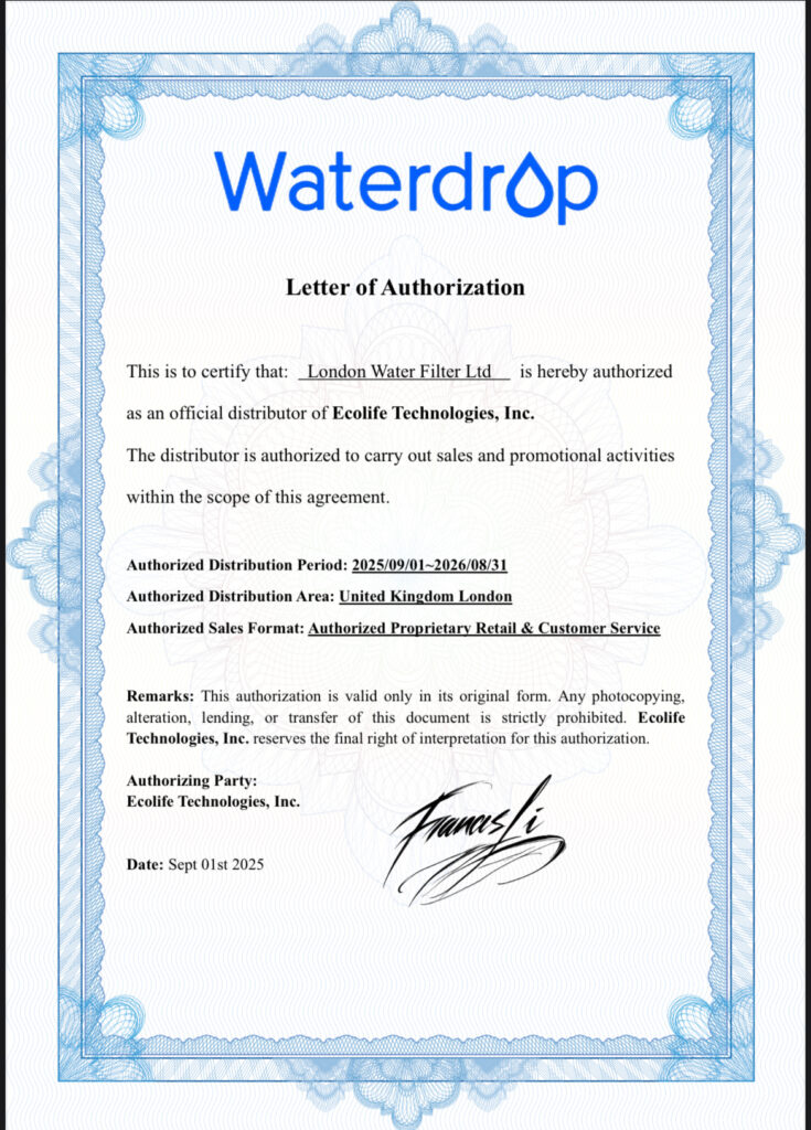 Official Waterdrop Distributor