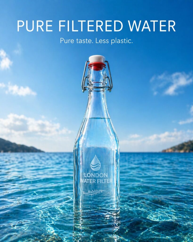 Filtered Glass Water Bottles London