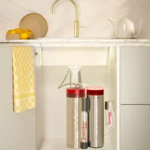 Quooker Fusion Round Gold 5-in-1 Boiling Water Tap